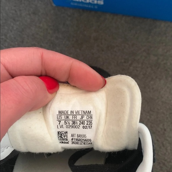 Adidas black three stripes sneakers all stars - Picture 5 of 5